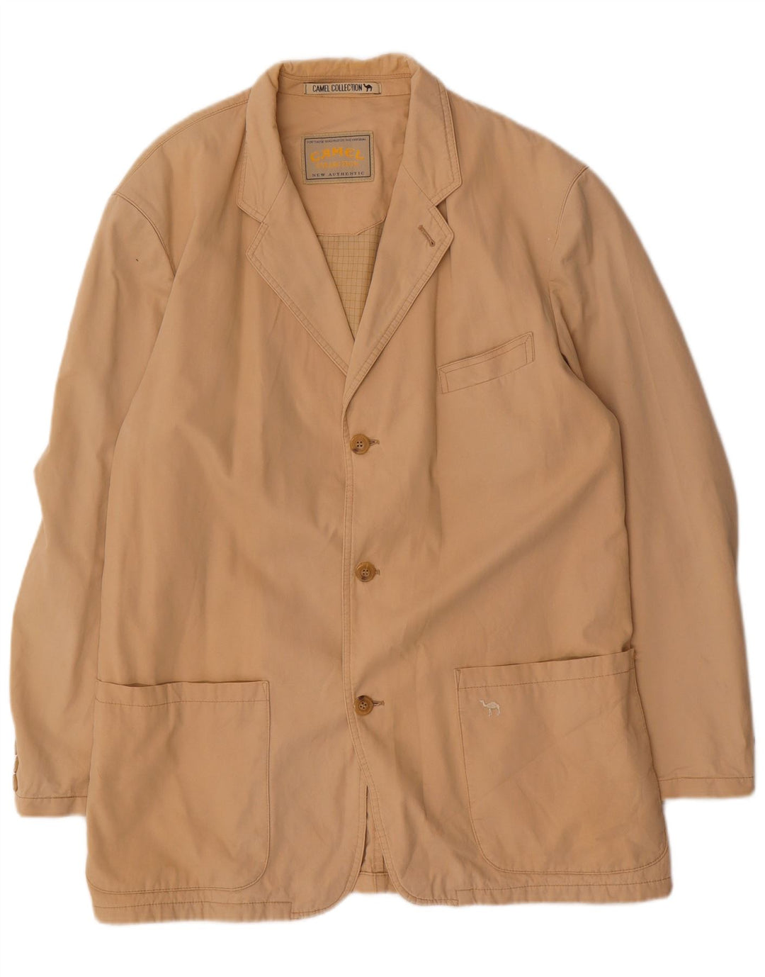 Camel Active Ανδρικό Μπουφάν Blazer IT 54 XL Μπεζ βαμβακερό