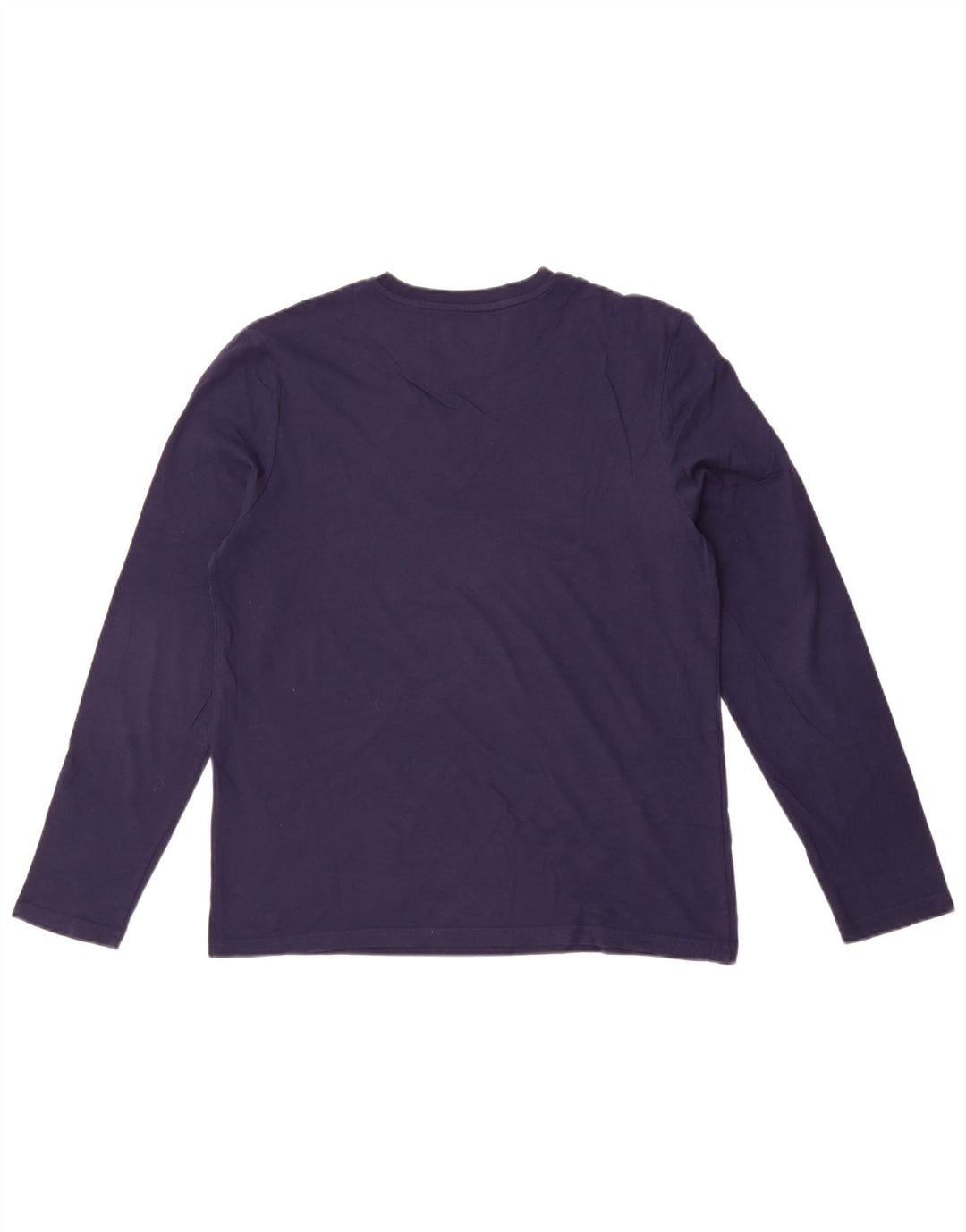 Ανδρικό τοπ Lyle & Scott με μακρυμάνικο μεσαίο μπλε βαμβακερό