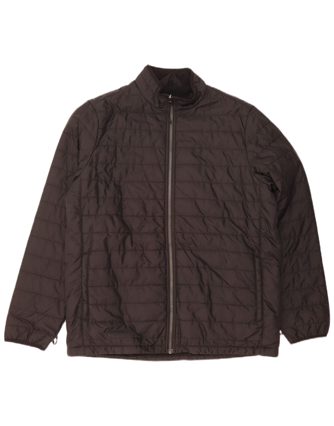 Marks & Spencer Ανδρικό μπουφάν με επένδυση UK 42 XL μαύρο πολυαμίδιο