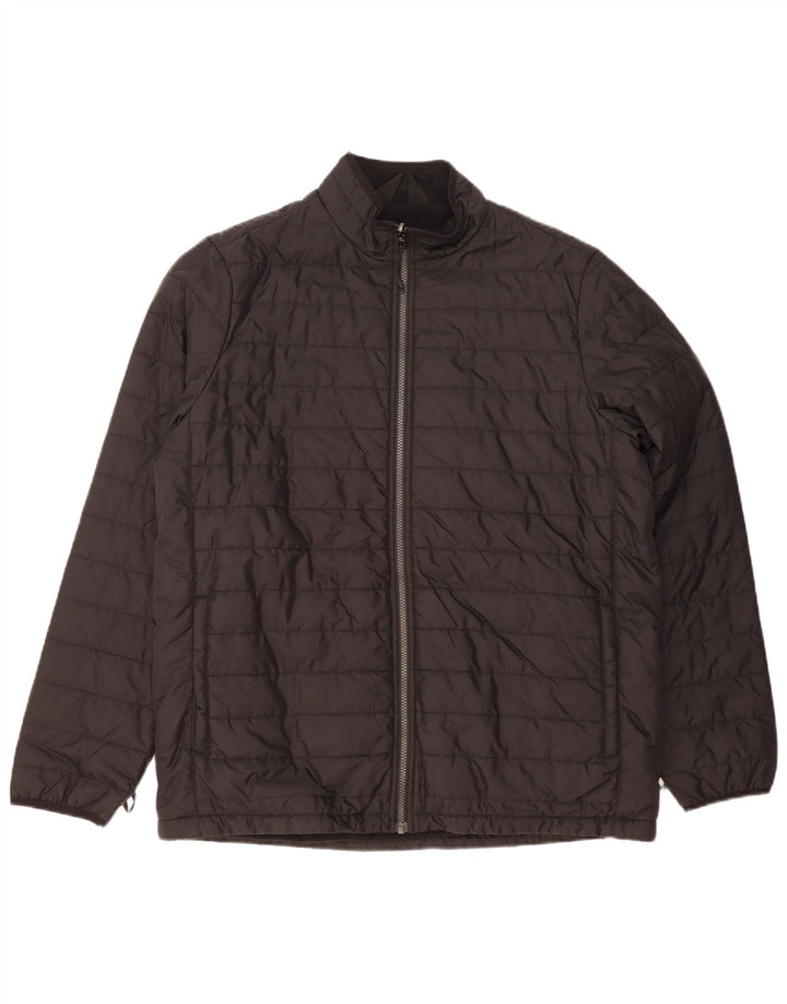 Marks & Spencer Ανδρικό μπουφάν με επένδυση UK 42 XL μαύρο πολυαμίδιο