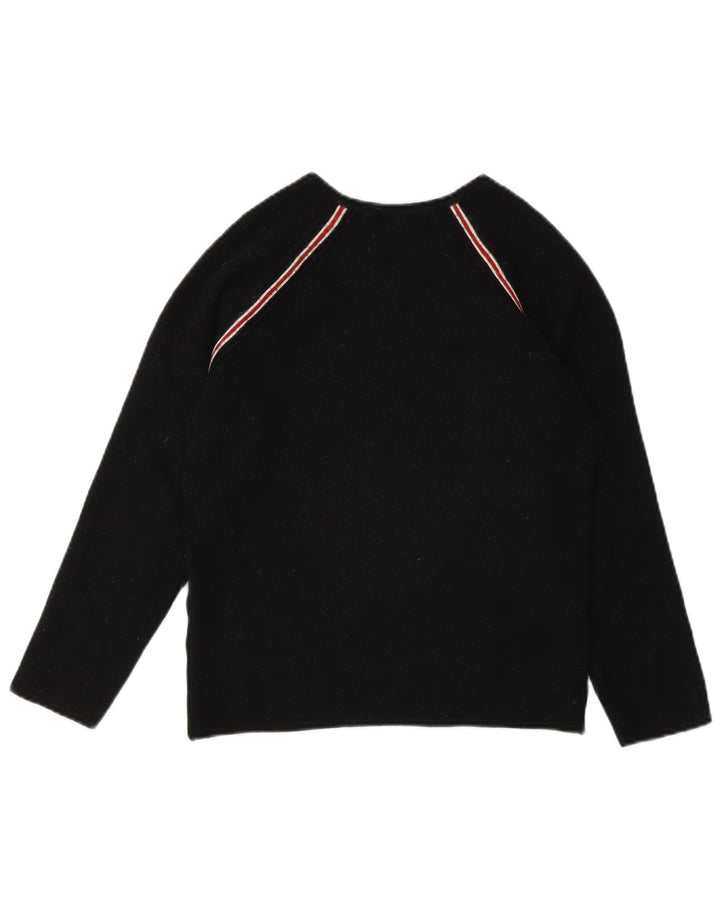 Marks & Spencer Γυναικείο πουλόβερ με λαιμόκοψη UK 8 Small Black