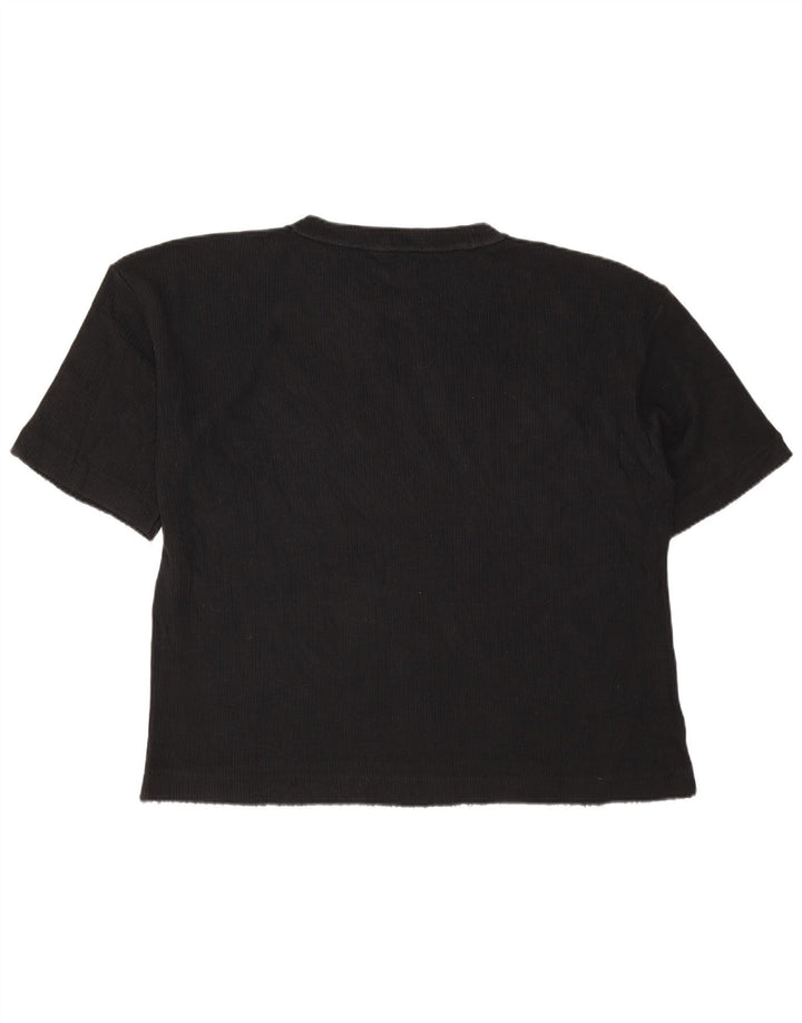 Ανδρικό γραφικό T-Shirt Zara Top Large Μαύρο