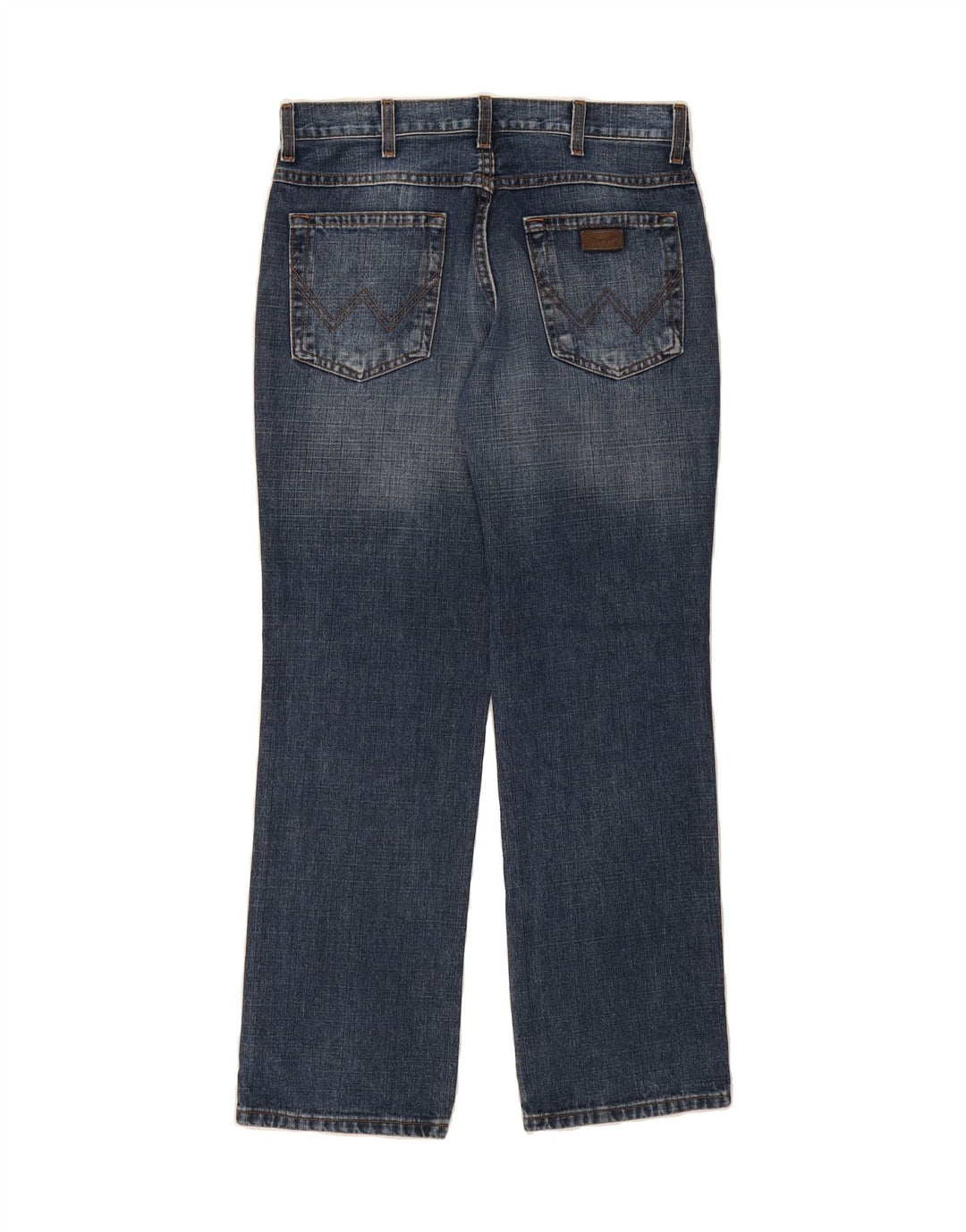 WRANGLER Mens Straight Jeans W33 L30 Blue Cotton Vintage Wrangler and Second-Hand Wrangler from Messina Hembry 