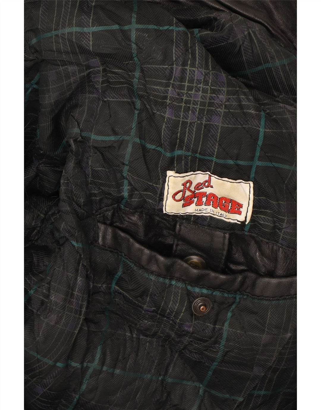 VINTAGE Womens Leather Jacket UK 18 XL Black Vintage Vintage and Second-Hand Vintage from Messina Hembry 