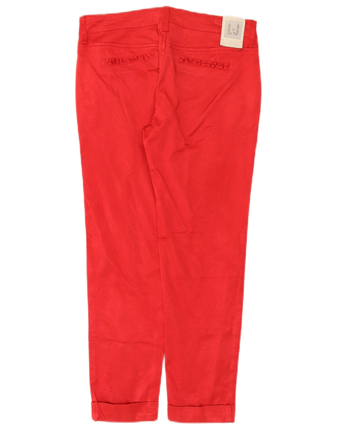 Liu Jo Γυναικείο Slim Cropped Παντελόνι W30 L25 Red Viscose