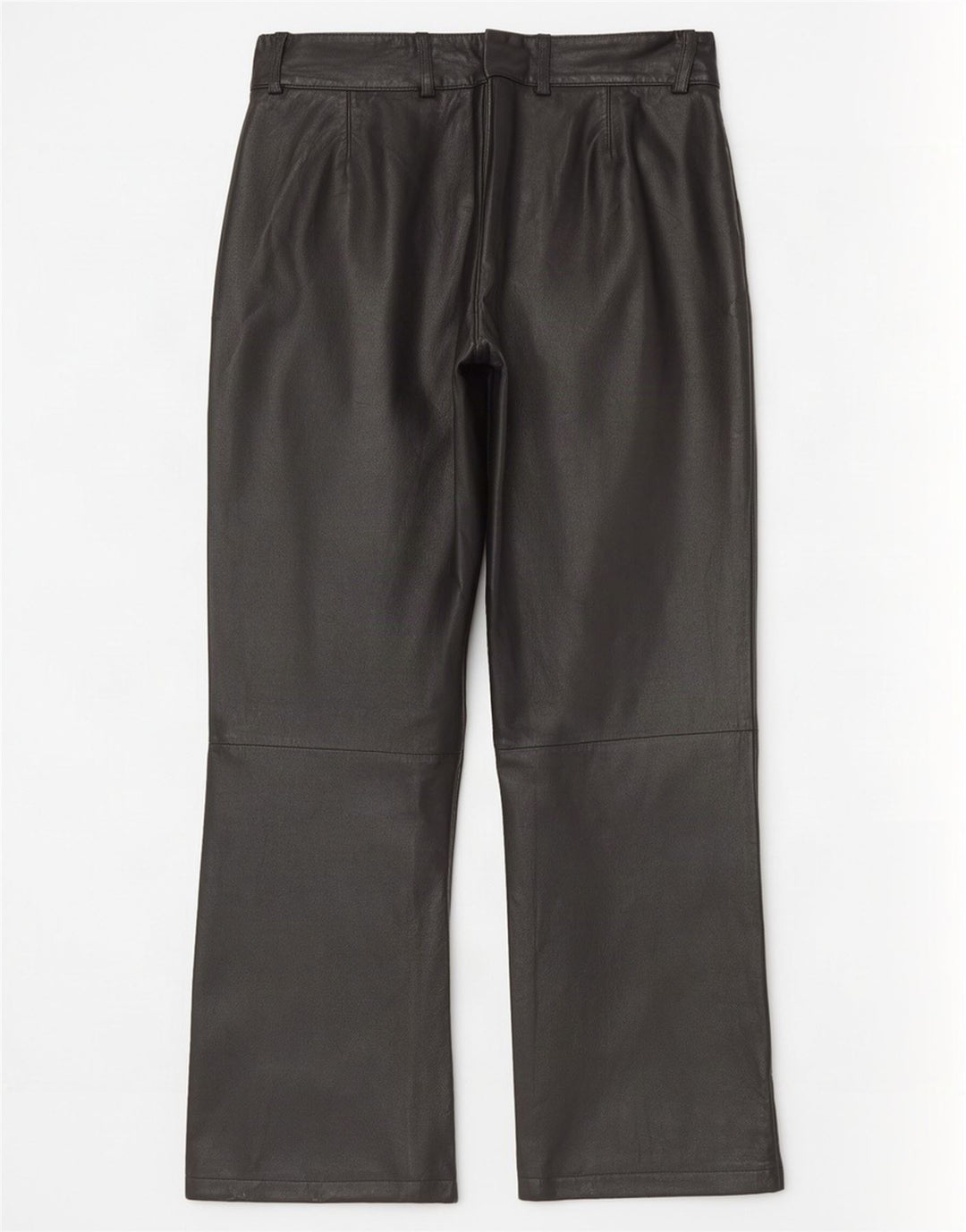 K.K.Berlin Γυναικείο ίσιο δερμάτινο παντελόνι EU 40 Medium W32 L29 Μαύρο
