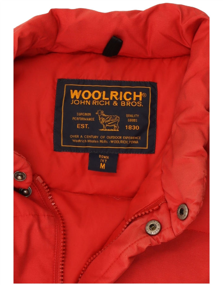 WOOLRICH Ανδρικό padded Gilet UK 38 Medium Red