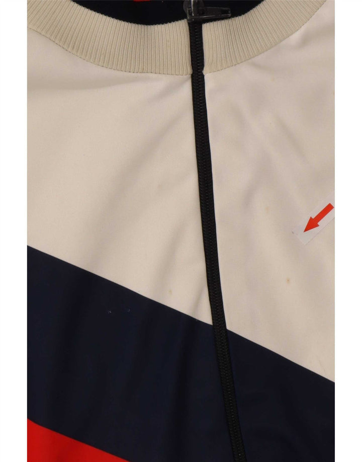 Umbro Mens Cagliari 1990-1991 αθλητική φόρμα Top Jacket Large Navy Blue
