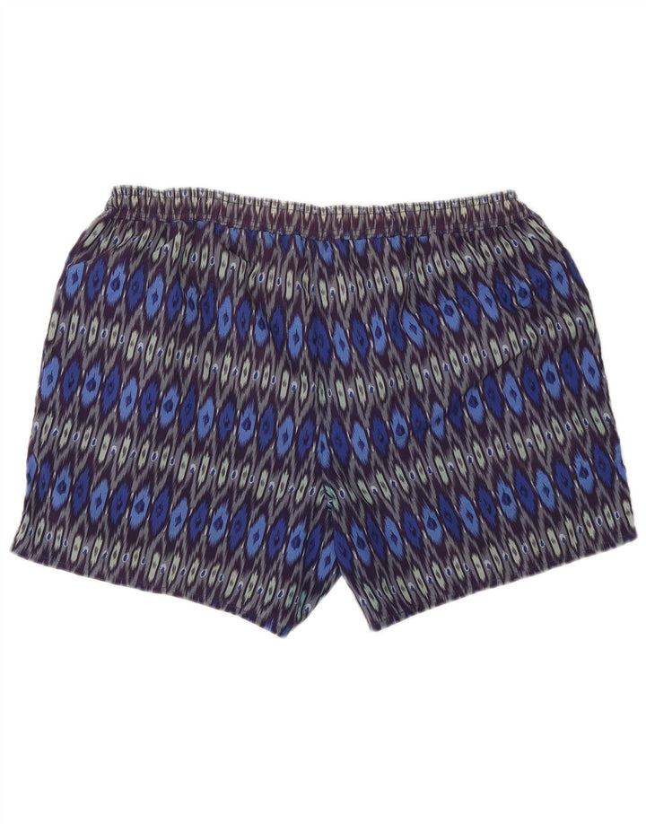 SANTOS TEFANO Mens Swimming Shorts XL Multicoloured Ikat Polyamide