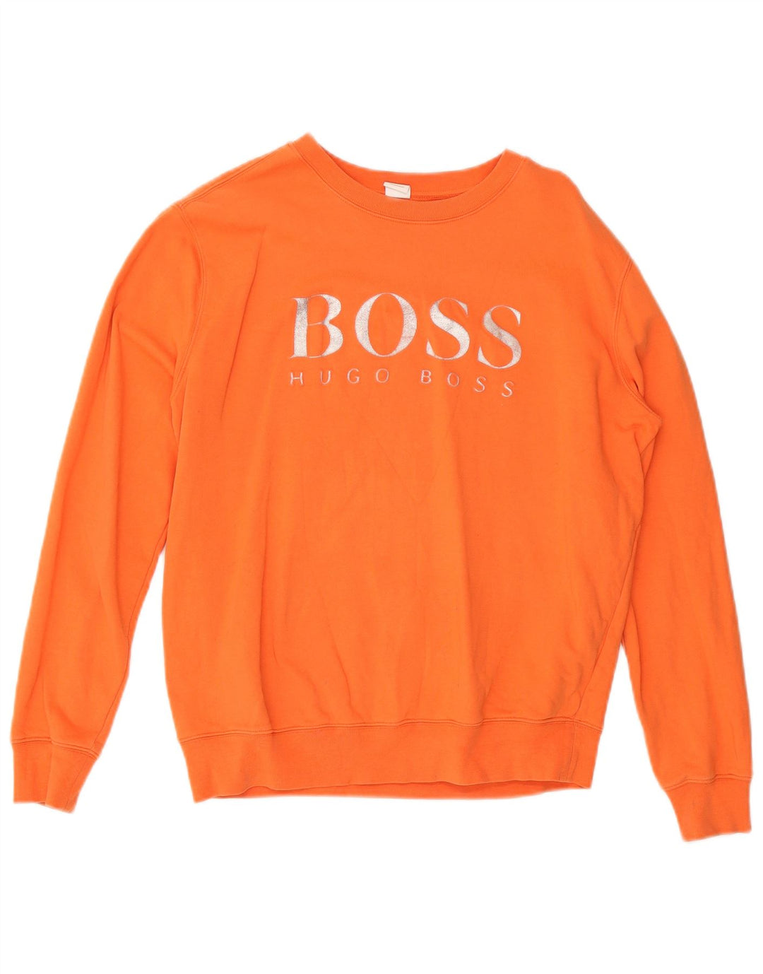 Γυναικείο γραφικό φούτερ Hugo Boss Jumper UK 14 Medium Orange