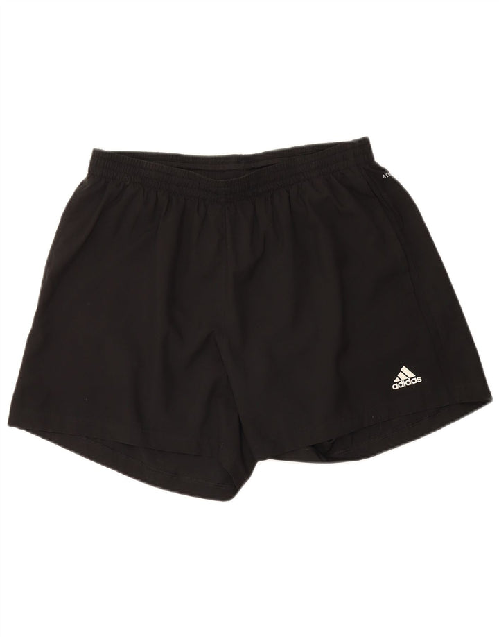 Ανδρικό αθλητικό σορτς Adidas Aeroready Graphic Medium μαύρο πολυεστέρα