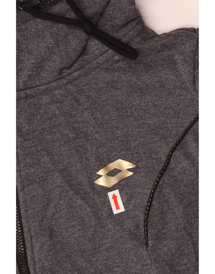 Γυναικείο πουλόβερ LOTTO με φερμουάρ UK 16 Large Grey