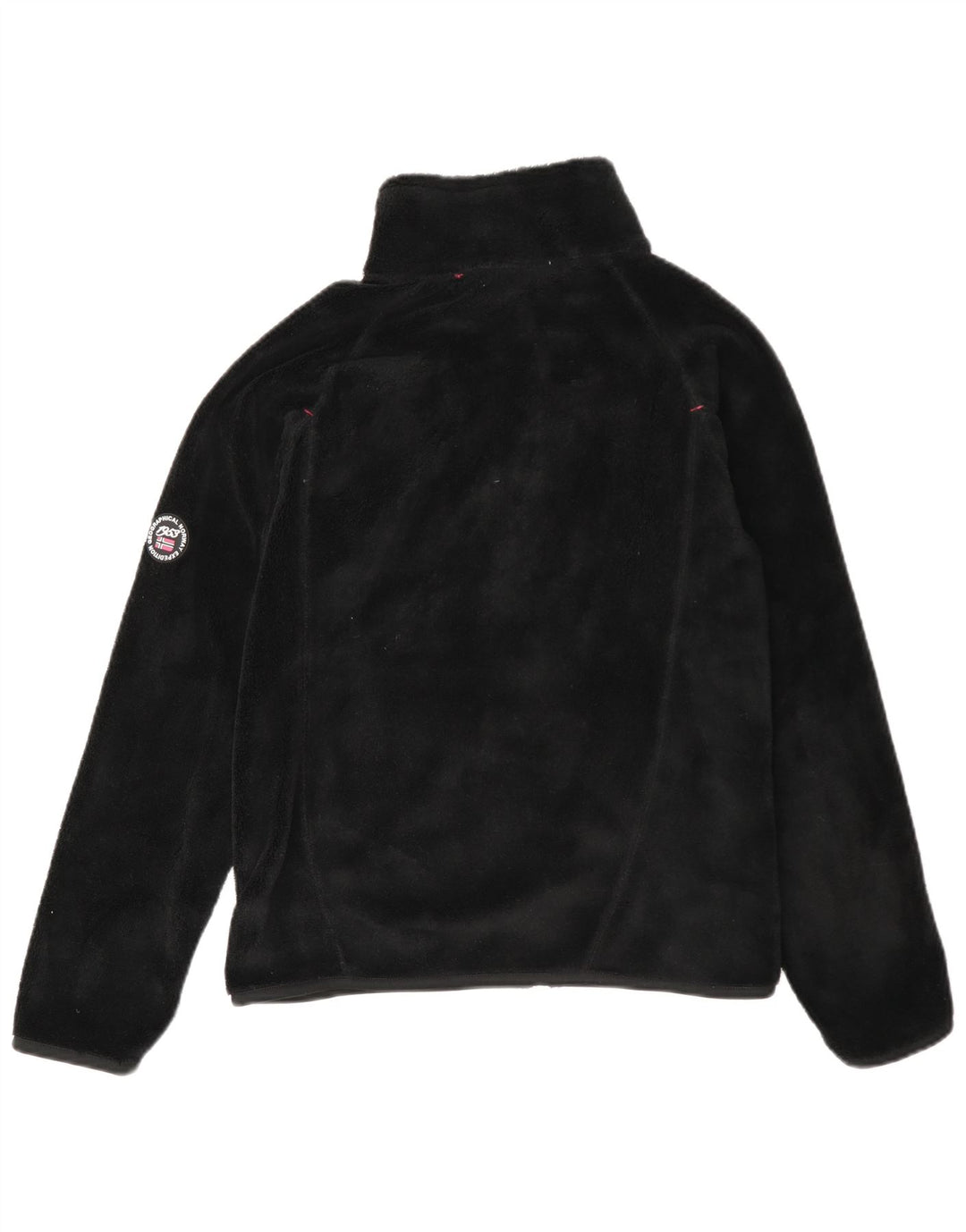 Γεωγραφικό Norway Γυναικείο Fleece Jacket UK 14 Medium Black Polyester