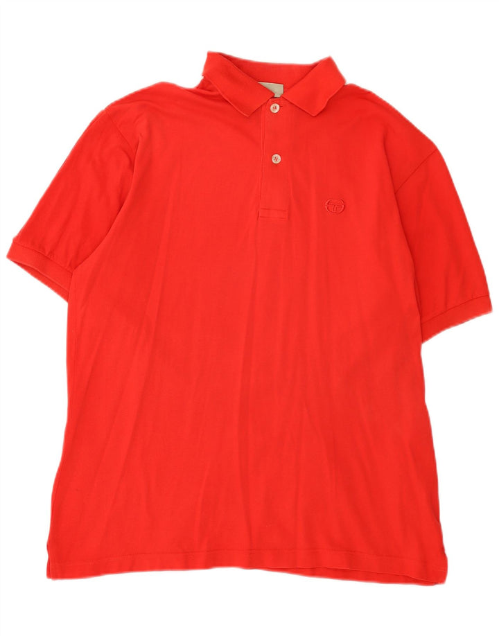 Sergio Tacchini Ανδρικό μπλουζάκι πόλο IT 48 Medium Red