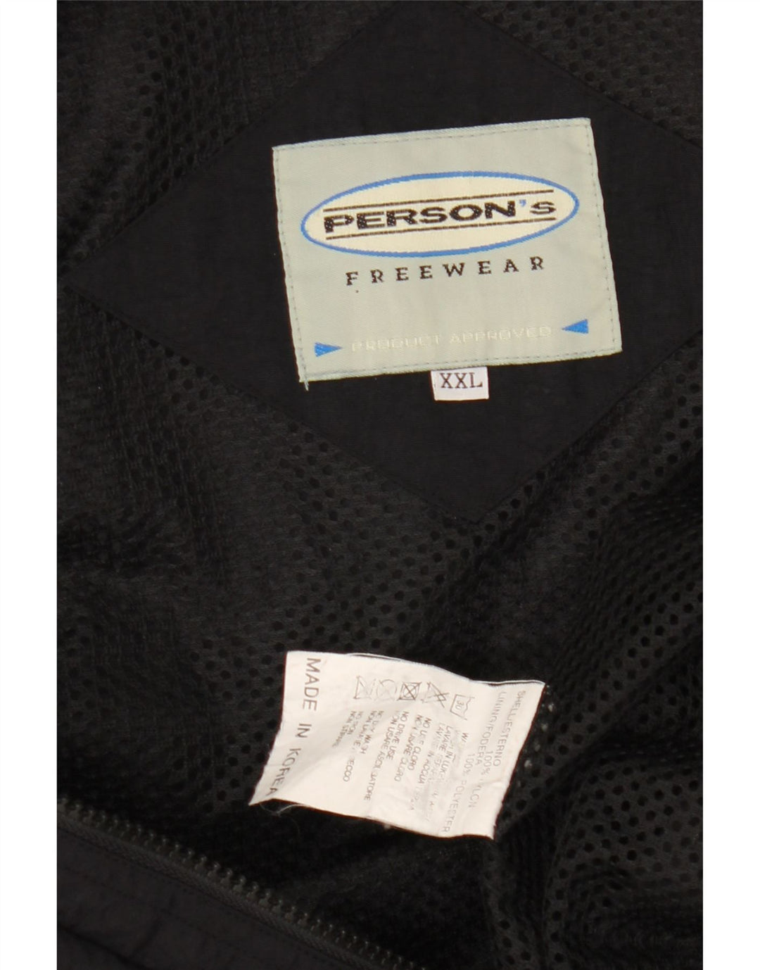 Ανδρικό Ανδρικό Βοηθητικό Gilet UK 44 2XL Μαύρο νάιλον
