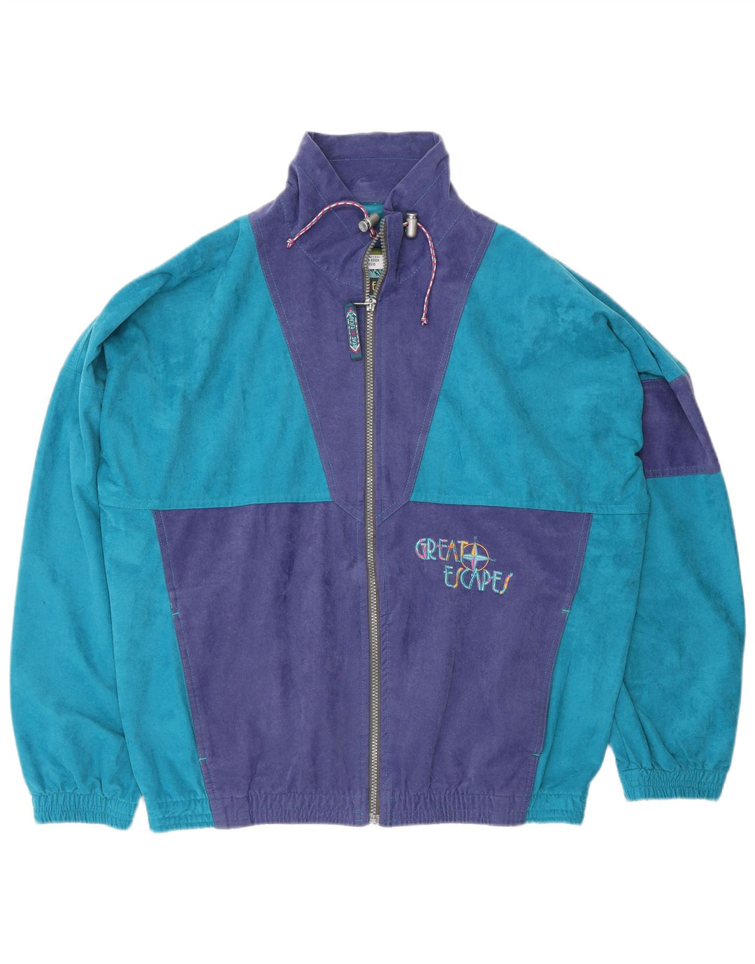 Ανδρική αθλητική φόρμα Great Escapes Top Jacket IT 48 Medium Blue Colourblock