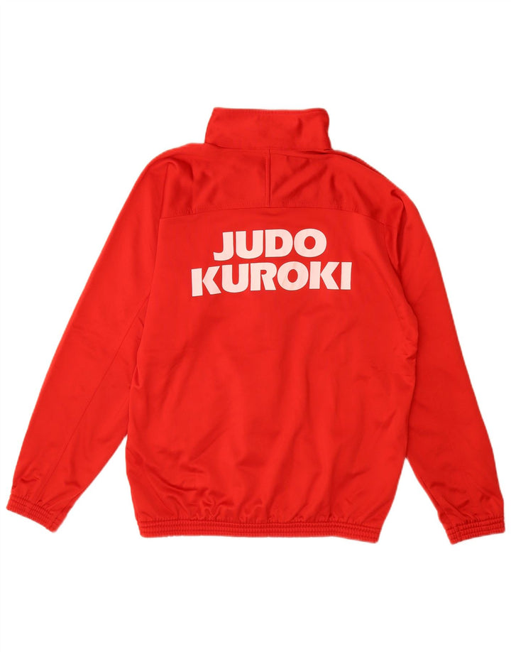 CHAMPION Boys Judo Kuroki Graphic αθλητική φόρμα Top Jacket 13-14 Years XL Red