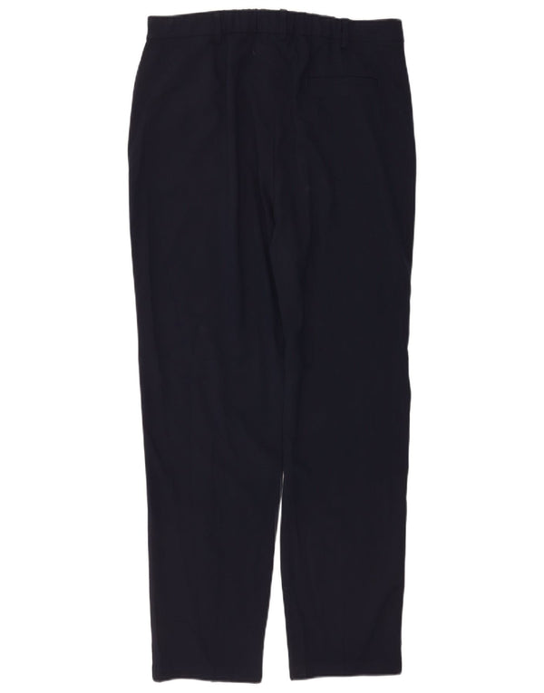 Marks & Spencer Γυναικείο κωνικό παντελόνι Chino UK 14 Large W34 L30 Navy Blue