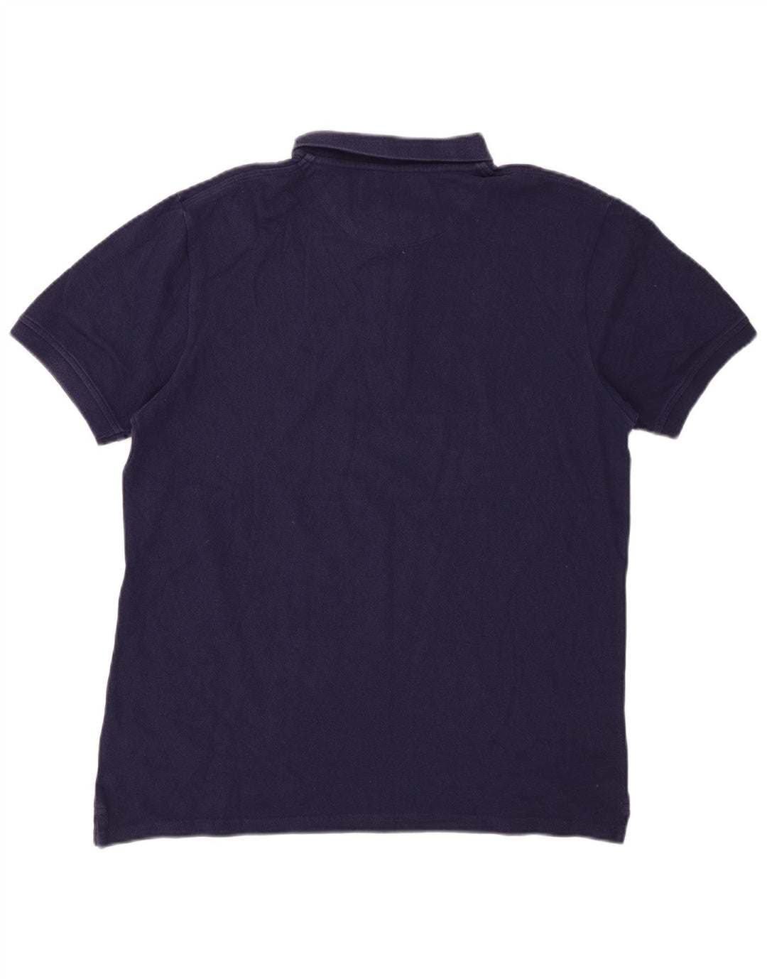 Ανδρικό πουκάμισο πόλο LYLE & SCOTT, Βαμβακερό μεσαίο ναυτικό