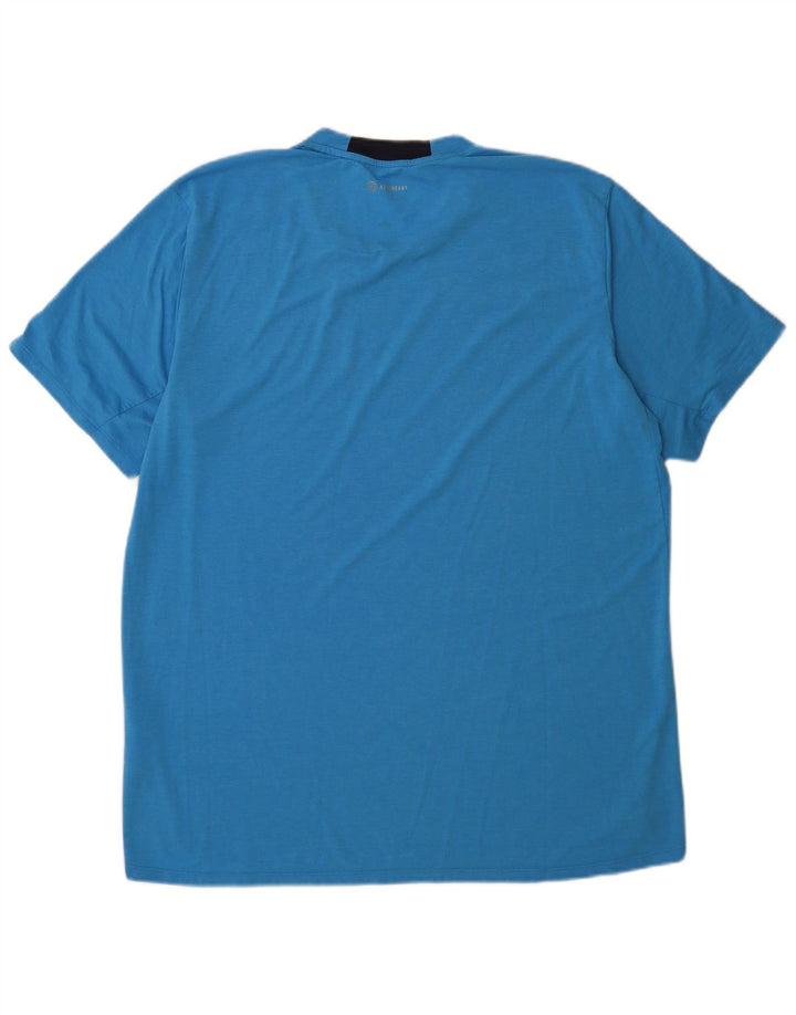Ανδρικό T-Shirt Adidas Top XL Blue Polyester