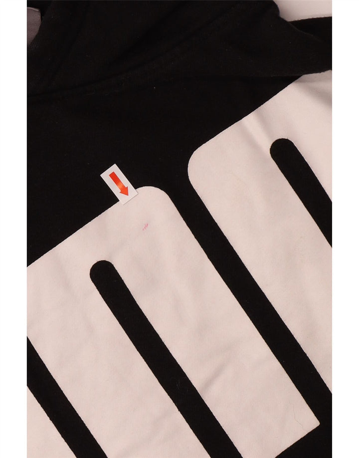 Puma Boys Graphic Hoodie Jumper 13-14 Years XL Μαύρο βαμβακερό