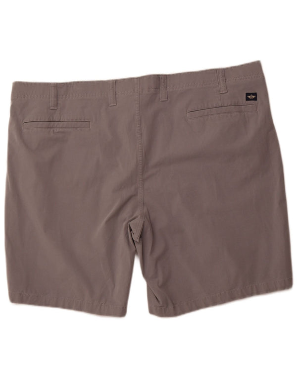 DOCKERS Ανδρικό σορτς Chino W48 4XL Γκρι βαμβακερό