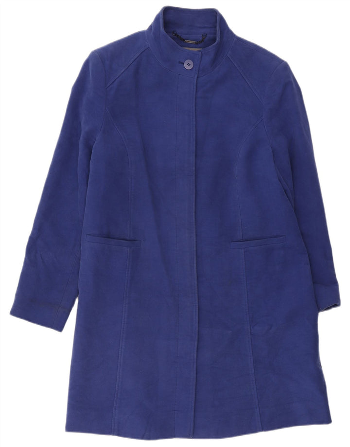Laura Ashley Γυναικείο Πανωφόρι UK 16 Large Navy Blue Cotton