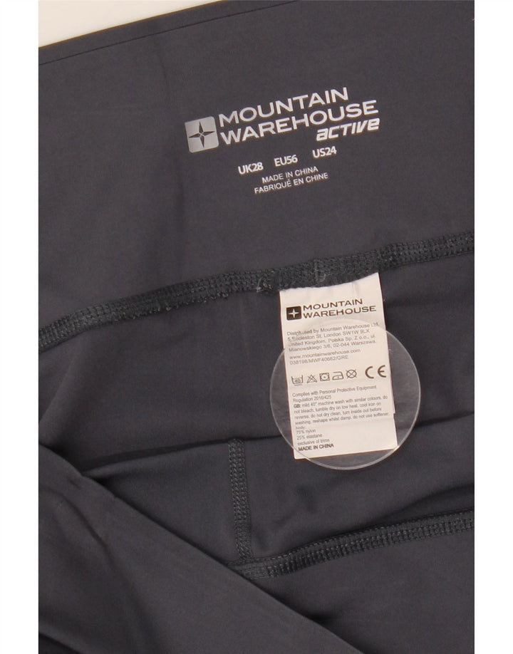 Mountain Warehouse Γυναικείο Κολάν Crop US 24 4XL Γκρι νάιλον