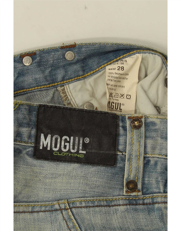 Mogul Mens Cargo Loose Jeans W28 L33 Μπλε βαμβακερό