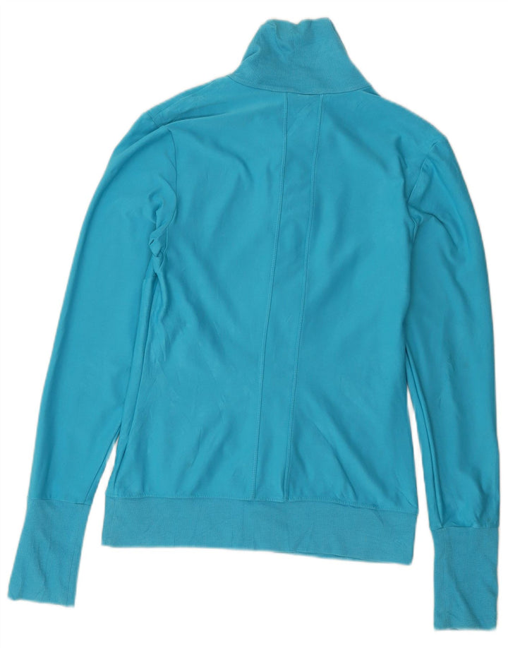 Γυναικεία φόρμα NIKE Dri Fit Top Jacket UK 8/10 Small Blue Polyester