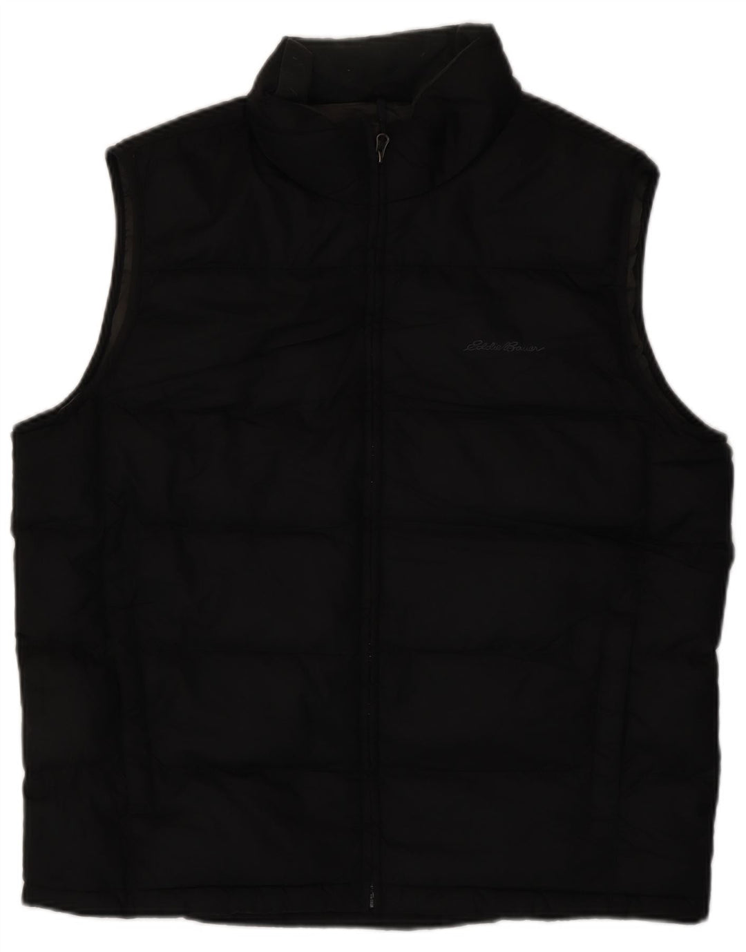 EDDIE BAUER Ανδρικό padded Gilet UK 40 Large Black Polyester
