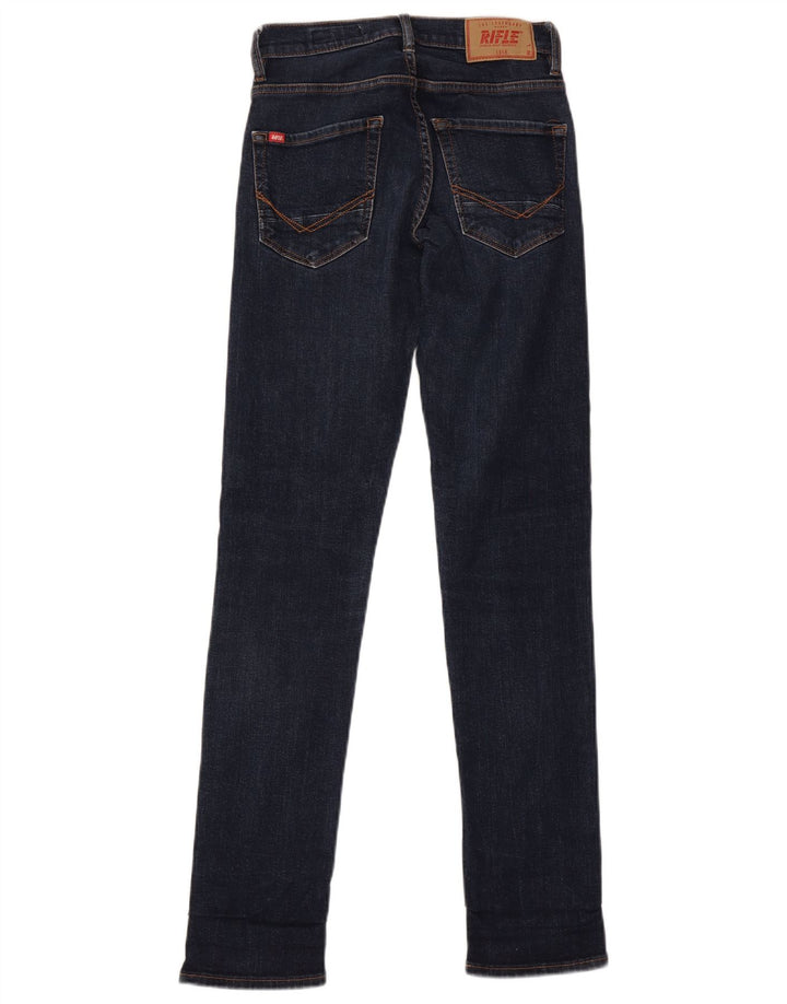 Rifle Γυναικείο Slim Jeans W28 L32 Navy Blue Cotton