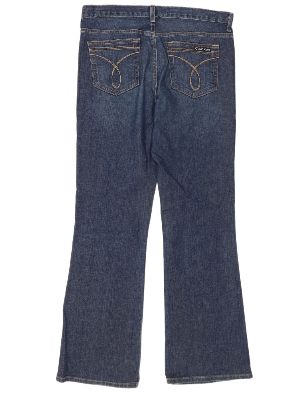 CALVIN KLEIN Γυναικείο τζιν μποτάκι US 10 Μεγάλο W30 L32 Μπλε βαμβακερό