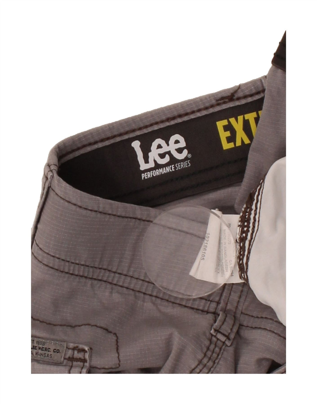LEE Mens Cargo Shorts W42 2XL Grey Cotton Vintage Lee and Second-Hand Lee from Messina Hembry 