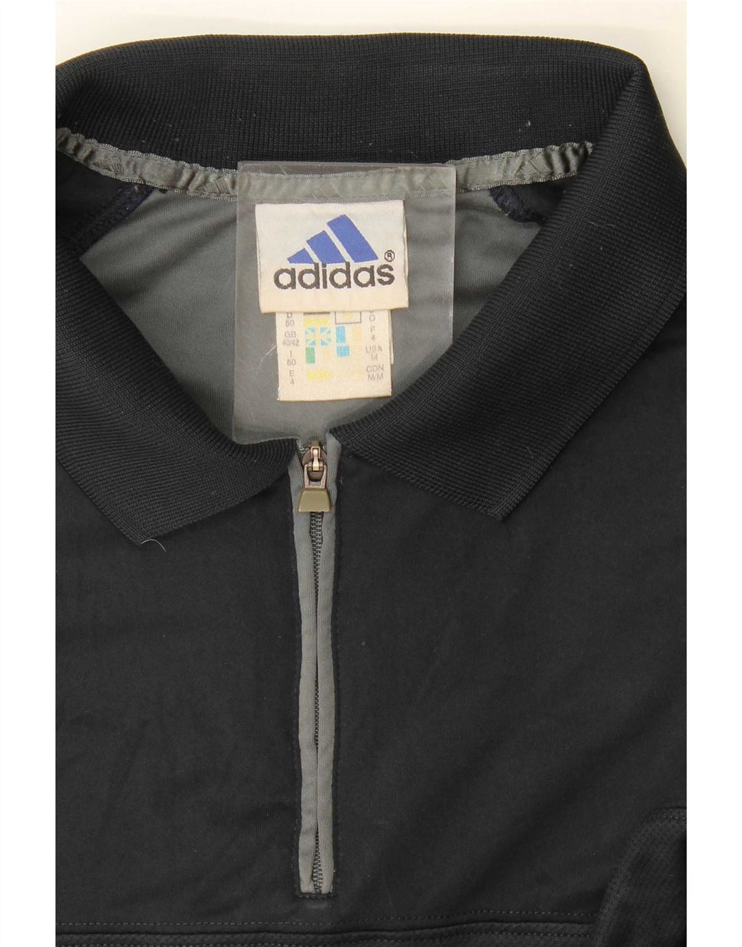 Ανδρικό πουκάμισο Adidas Climalite Polo UK 40/42 Medium Navy Blue Polyester
