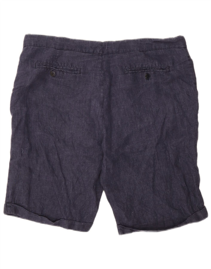 Zara Ανδρικό σορτς Chino W36 Large Navy Blue