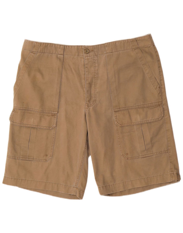Ανδρικό σορτς Cargo Marks & Spencer XL W40 Μπεζ βαμβακερό