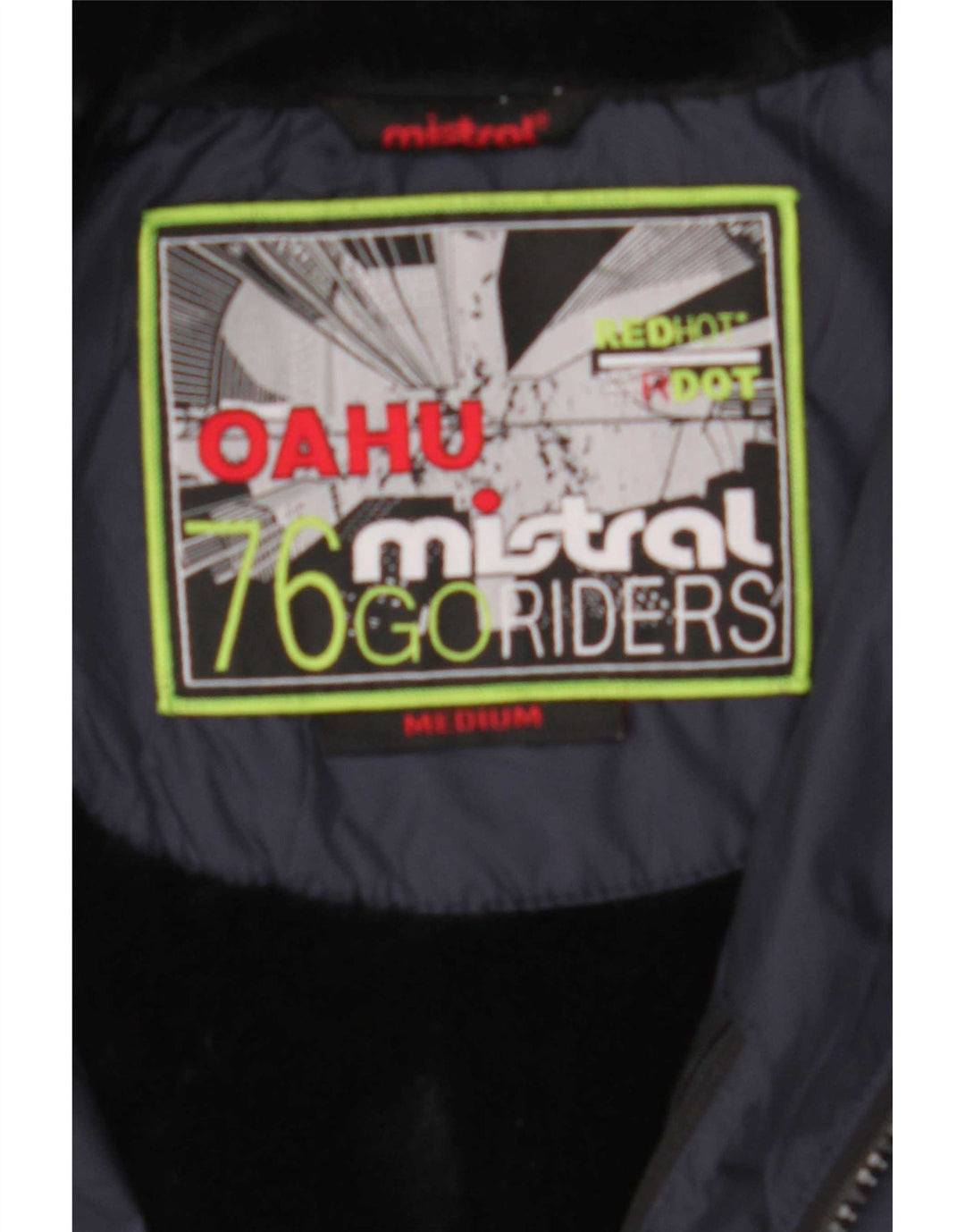 Ανδρικό μπουφάν αντιανεμικό Mistral UK 38 Medium Navy Blue Polyester