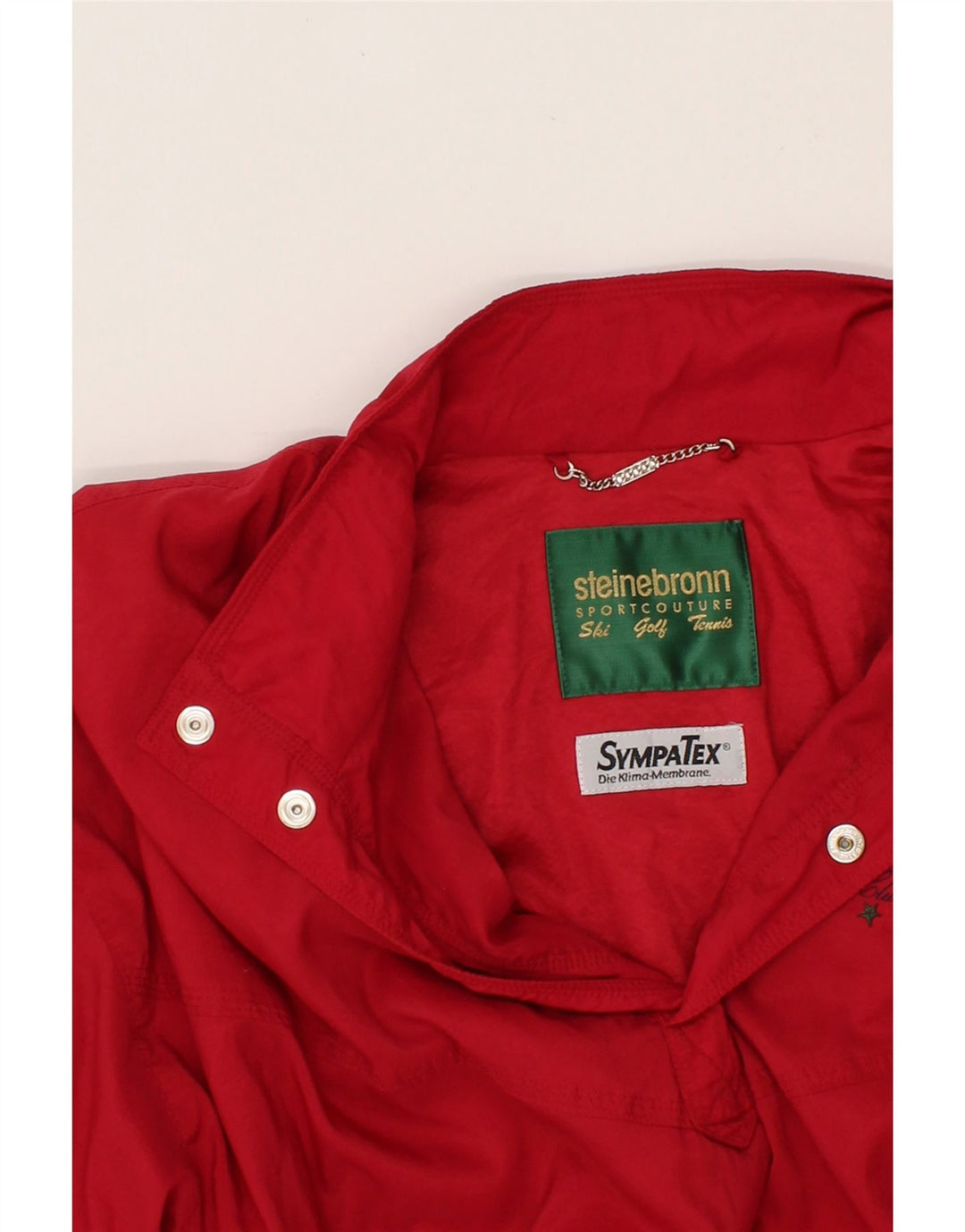 STEINEBRONN Ανδρικό πουλόβερ Sympatex Windbreaker Jacket IT 56 3XL Red