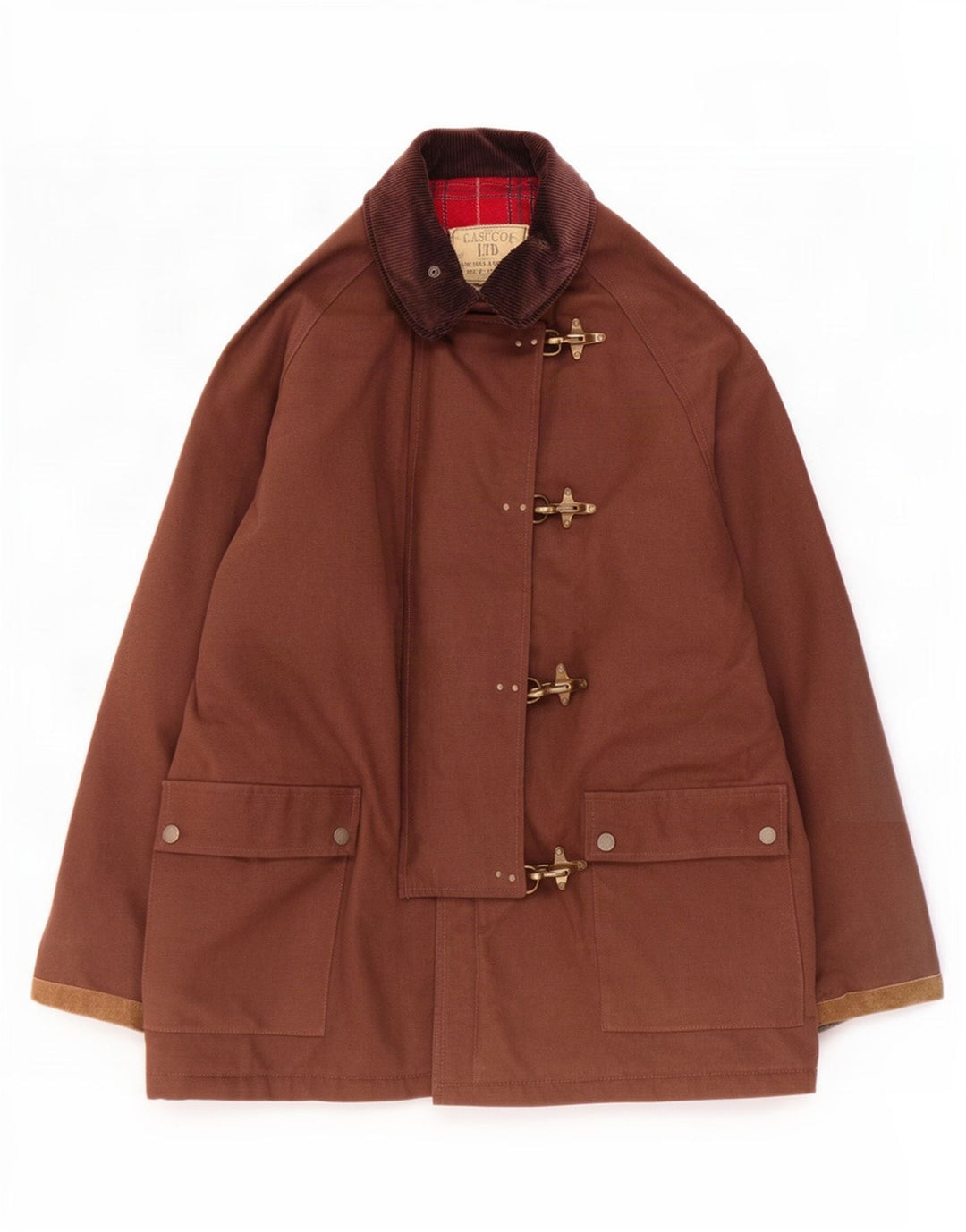 Casucci Γυναικείο Παλτό Duffle Oversized UK 16 Large Brown