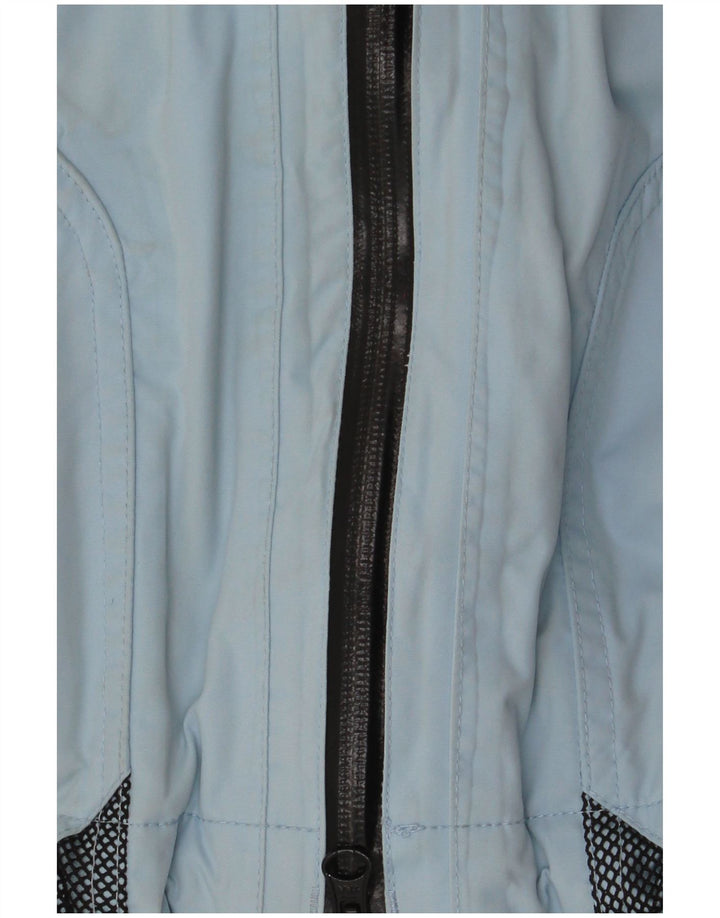 Musto γυναικείο μπουφάν βροχής με κουκούλα UK 10 Small Blue Colourblock