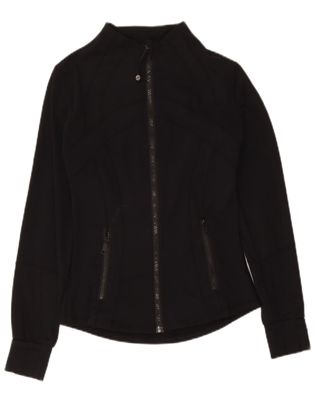 Γυναικεία αθλητική φόρμα Lululemon Top Jacket US 4 Small Black Nylon
