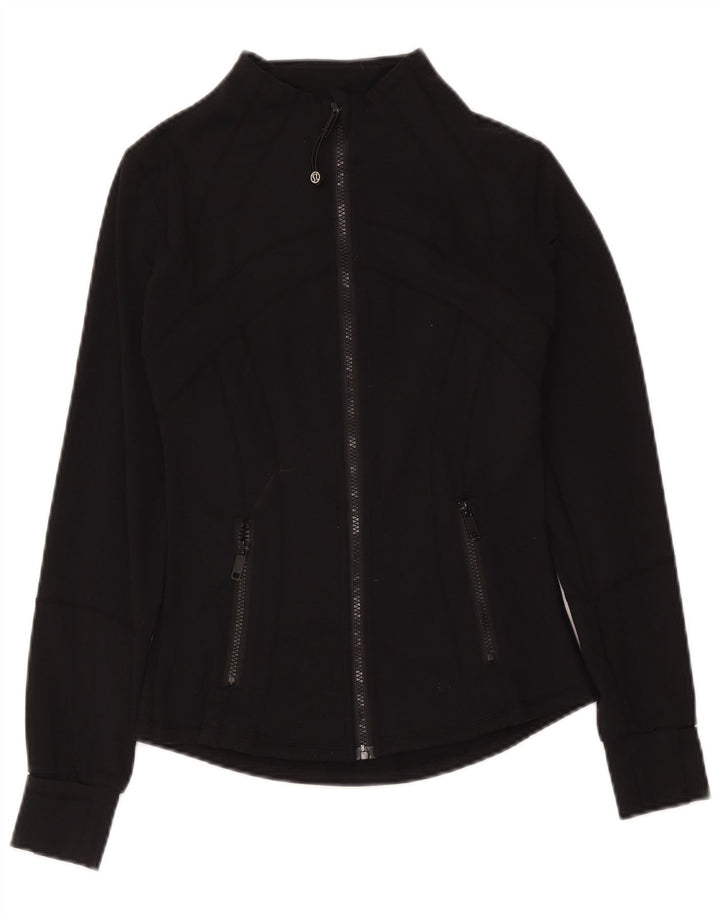 Γυναικεία αθλητική φόρμα Lululemon Top Jacket US 4 Small Black Nylon