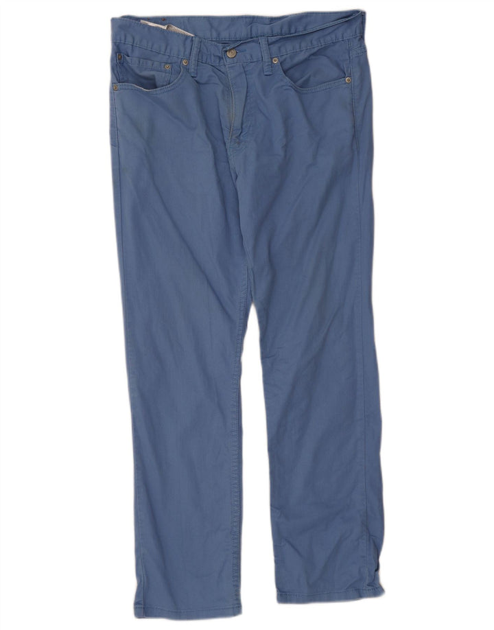 Levi's Mens 511 Slim Jeans W34 L30 Blue Cotton