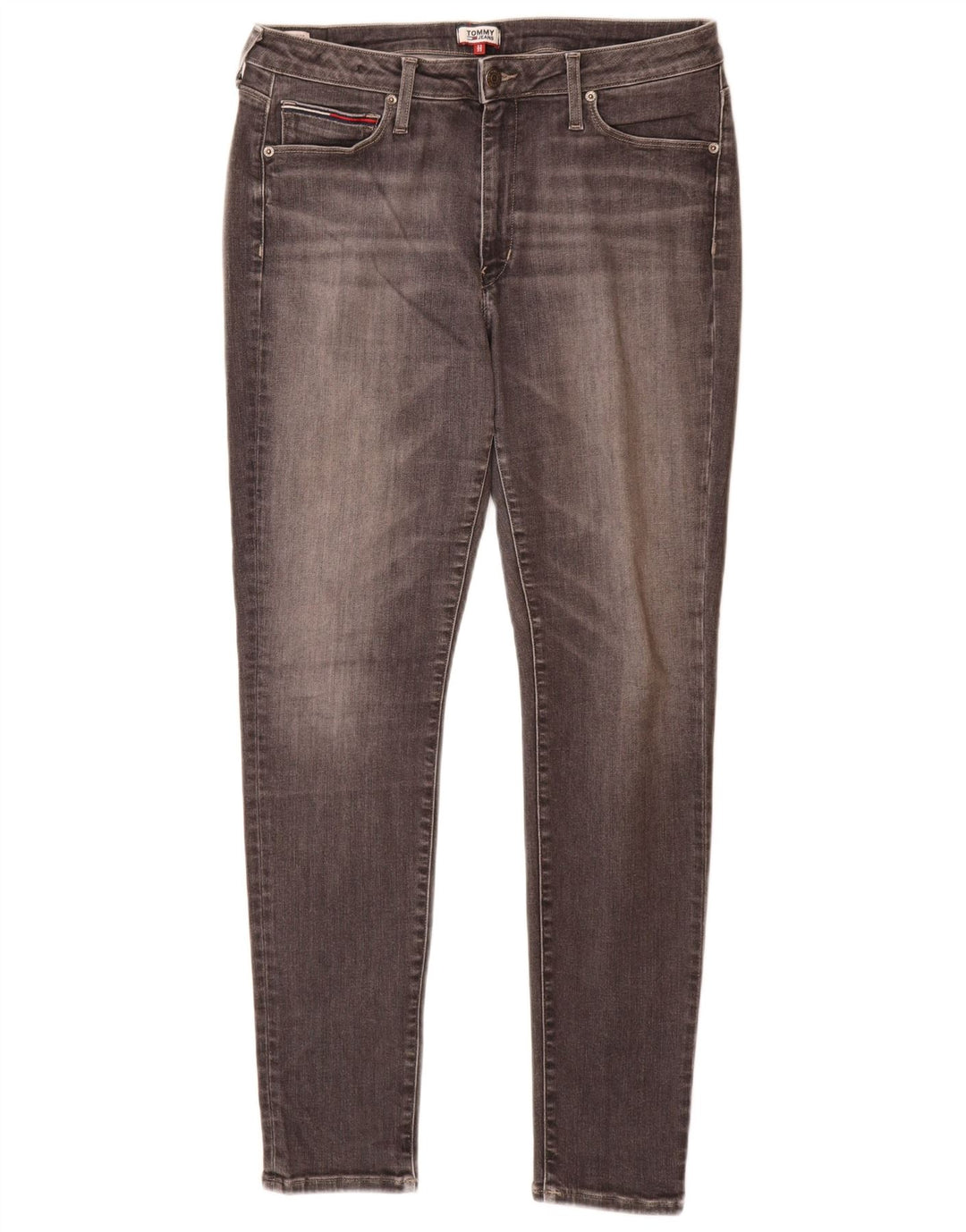 TOMMY HILFIGER Γυναικείο Skinny Jeans W32 L30 Γκρι βαμβακερό