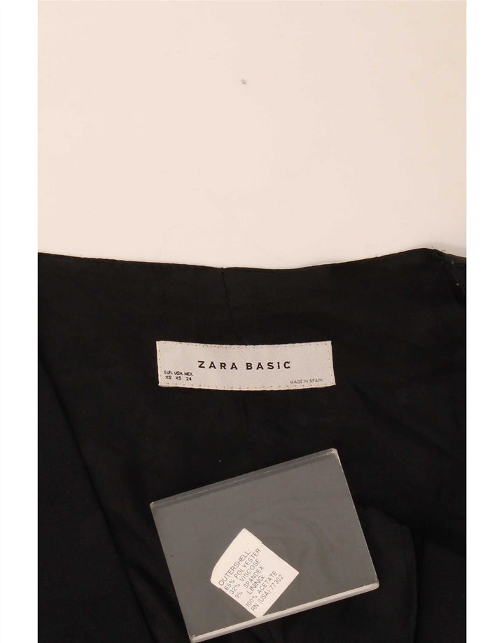 Zara Γυναικείο Γιλέκο UK 6 XS Μαύρο Πολυεστέρας