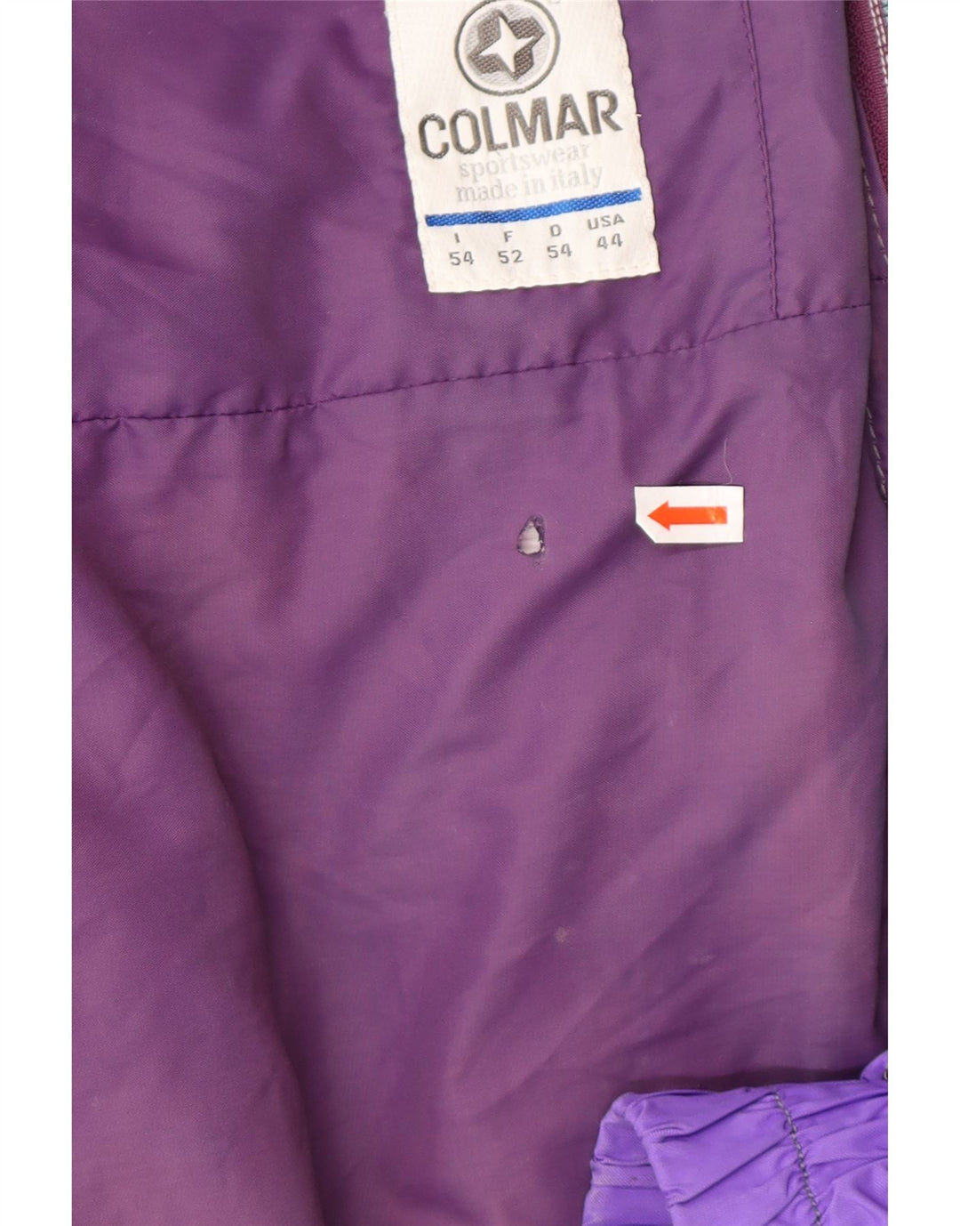 COLMAR Ανδρικό μπουφάν σκι EU 52 Large Purple Colourblock
