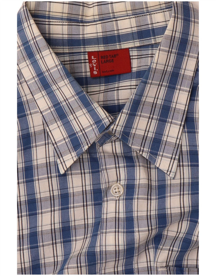 Ανδρικό πουκάμισο Levi's Large Blue Check