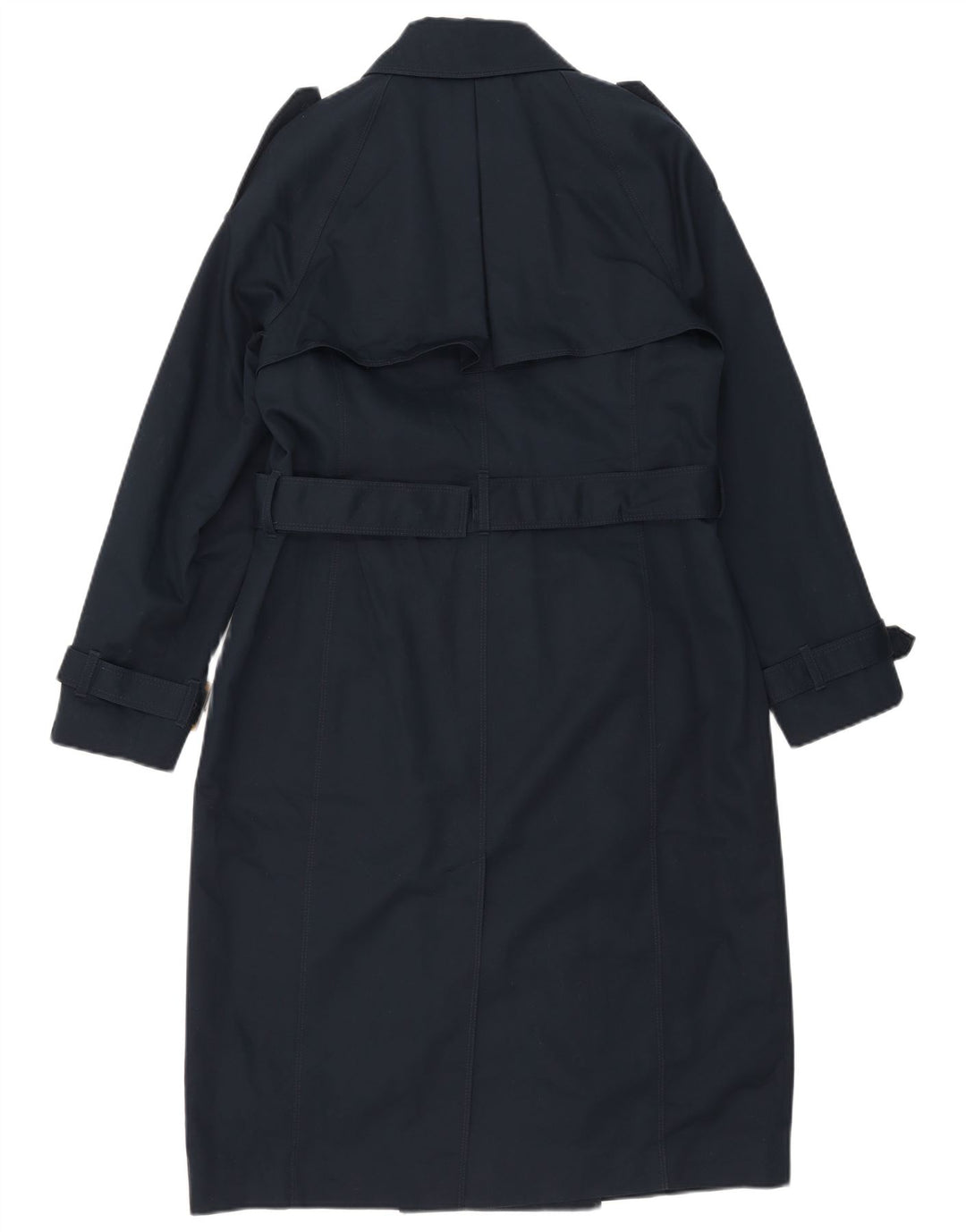 Marks & Spencer Γυναικεία καμπαρντίνα UK 12 Medium Navy Blue Cotton