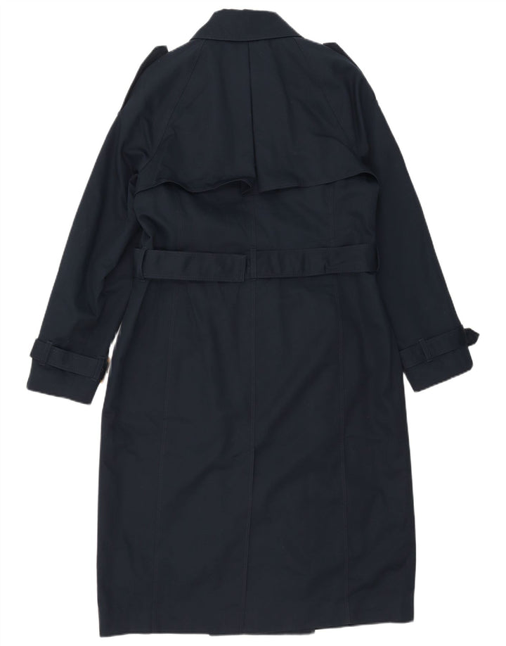 Marks & Spencer Γυναικεία καμπαρντίνα UK 12 Medium Navy Blue Cotton